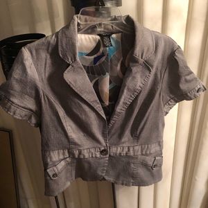 Short Sleeved Work Coat